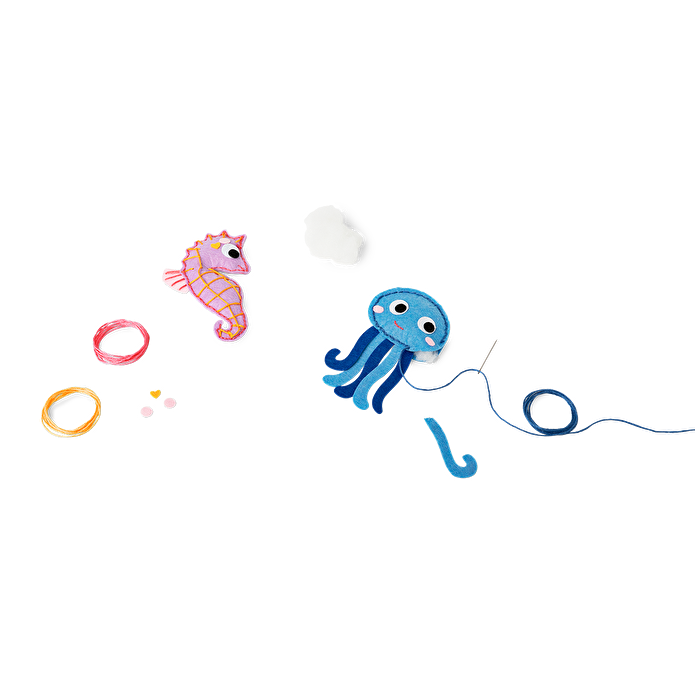 Flying Tiger Copenhagen Kendin Yap Deniz Canlıları Dikiş Seti