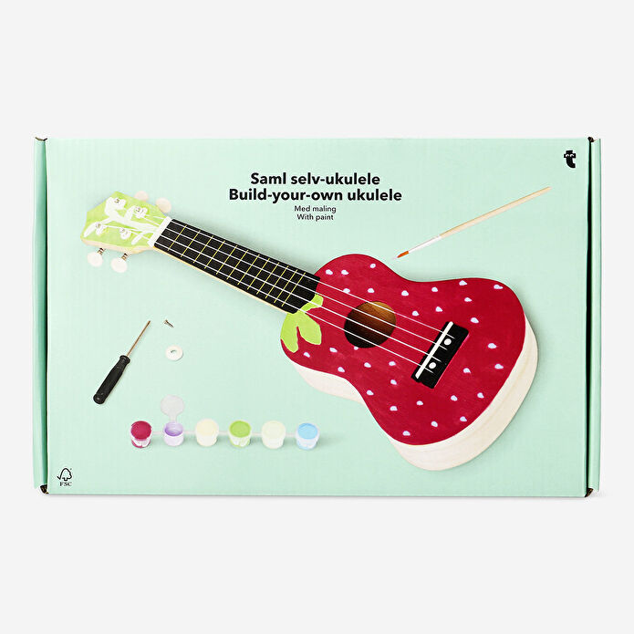 Flying Tiger Copenhagen Kendin Yap Ukulele Boyama Seti