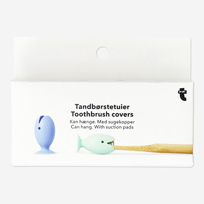 Flying Tiger Copenhagen 4'lü Balık Şeklinde Diş Fırçası Koruyucu Askı