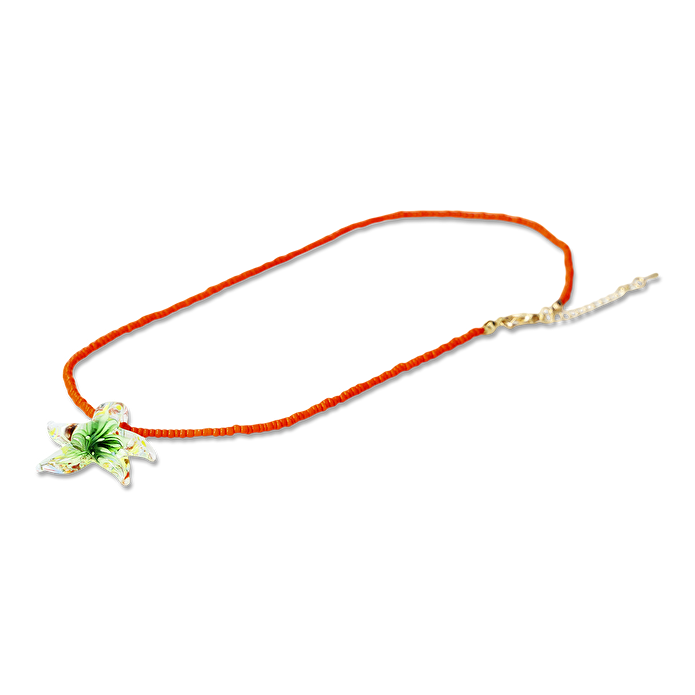 Flying Tiger Copenhagen İncili Cam Yıldız Detaylı Kolye