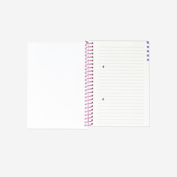 Flying Tiger Copenhagen Mor Kapaklı Spiralli Defter A5