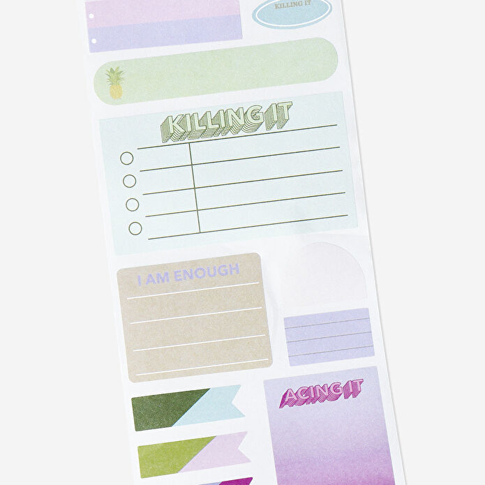 Flying Tiger Copenhagen Çok Renkli Desenli Sticker Seti