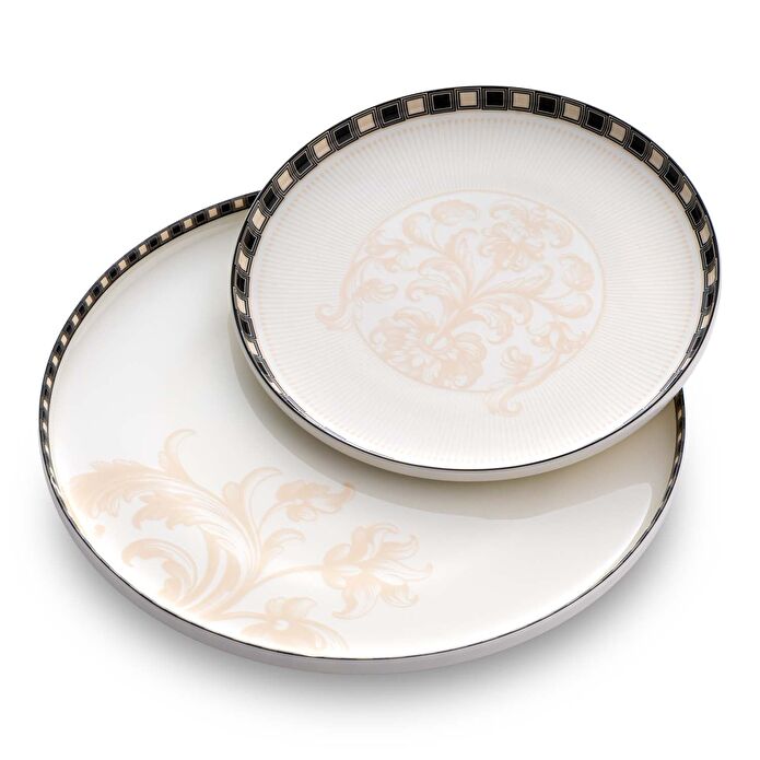 Jumbo New Baroque 24 Parça 6 Kişilik Yemek Takımı