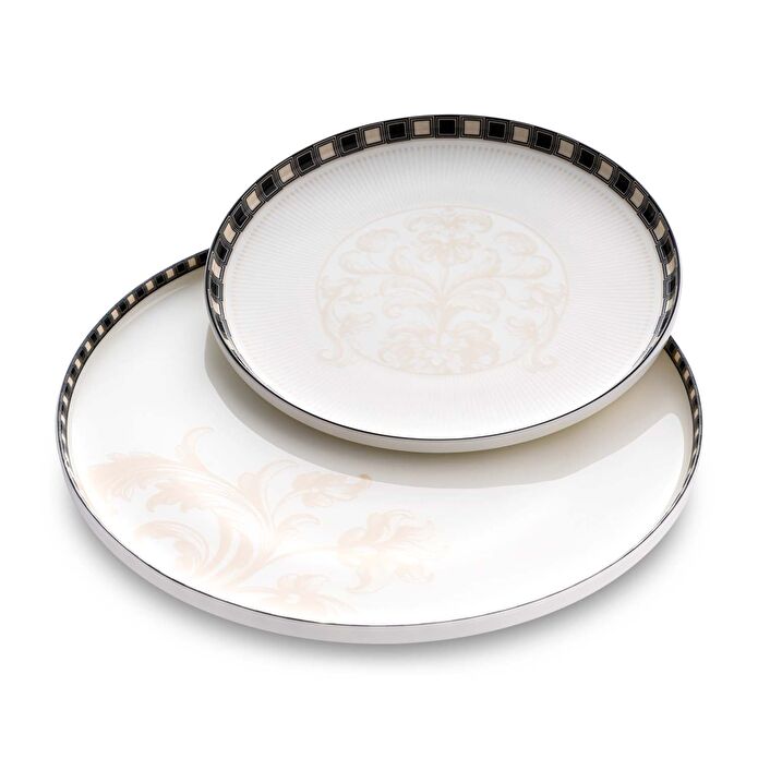 Jumbo New Baroque 24 Parça 6 Kişilik Yemek Takımı