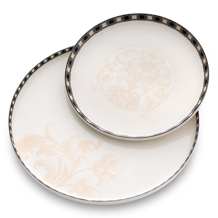 Jumbo New Baroque 24 Parça 6 Kişilik Yemek Takımı