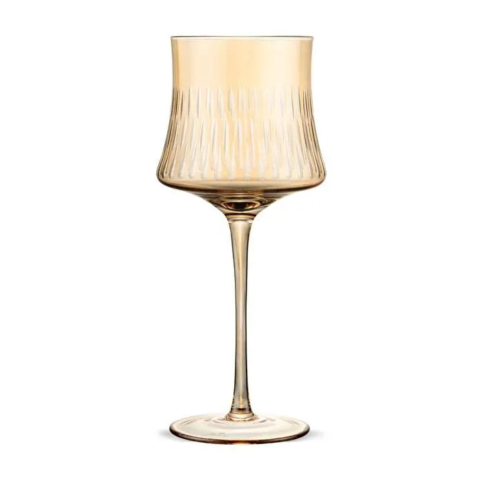 Jumbo Sandy Amber 6'lı Kadeh Takımı