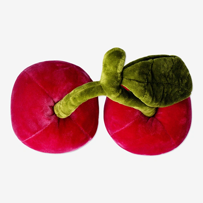 Flying Tiger Copenhagen Pembe Kiraz Şeklinde Peluş Yastık