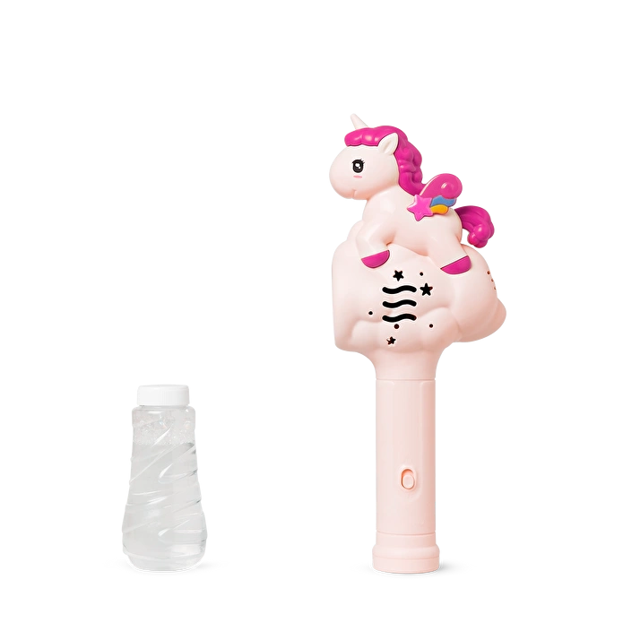 Flying Tiger Copenhagen Pembe Unicorn Detaylı Baloncuk Yapma Makinesi