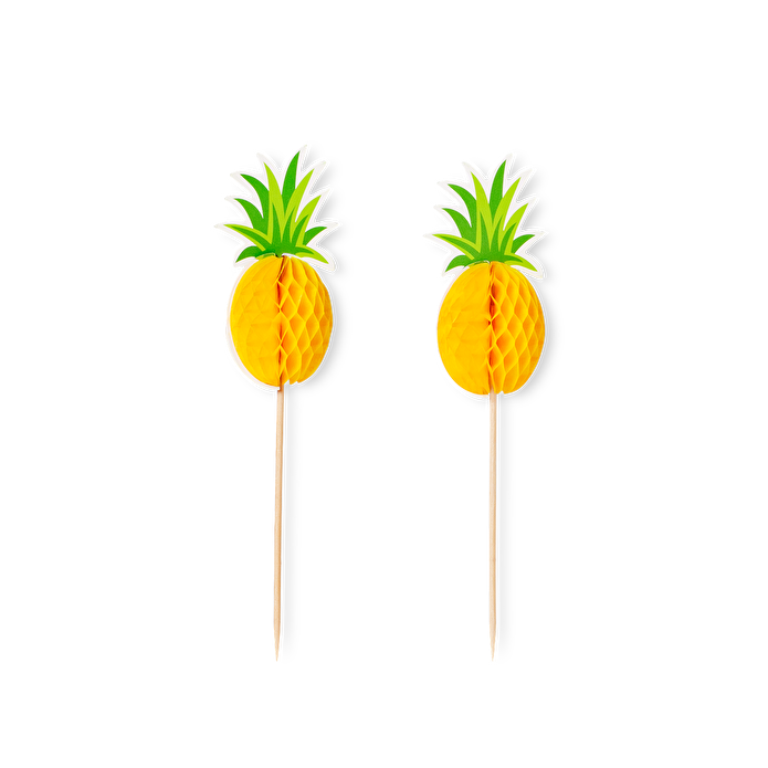 Flying Tiger Copenhagen 8'li Sarı Ananas Şeklinde Kürdan