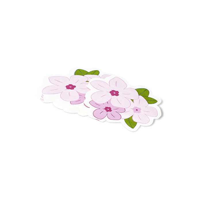 Flying Tiger Copenhagen 16'lı Pembe Çiçek Şeklinde Peçete