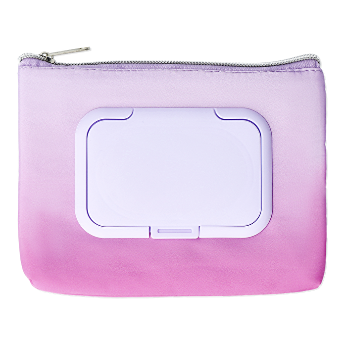 Flying Tiger Copenhagen Pembe Fermuarlı Islak Mendil Çantası