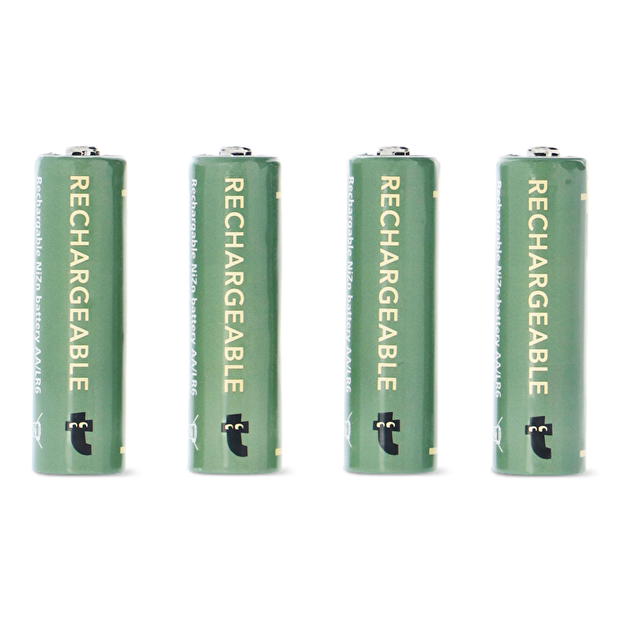 Flying Tiger Copenhagen AA 4'lü Şarj Edilebilir Pil - 1.5V