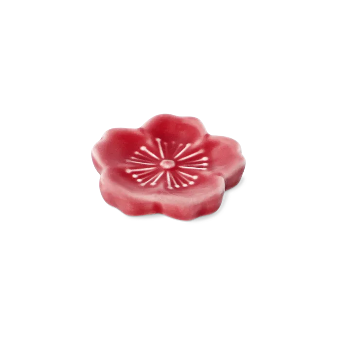 Flying Tiger Copenhagen Pembe Bahar Çiçeği Şeklinde Seramik Chopstick Tutucu