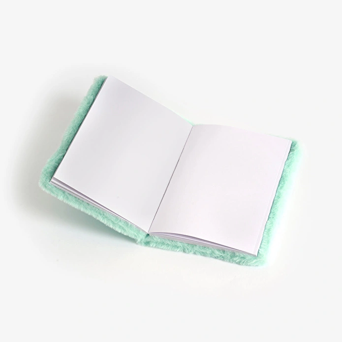 Flying Tiger Copenhagen Yeşil Peluş Defter