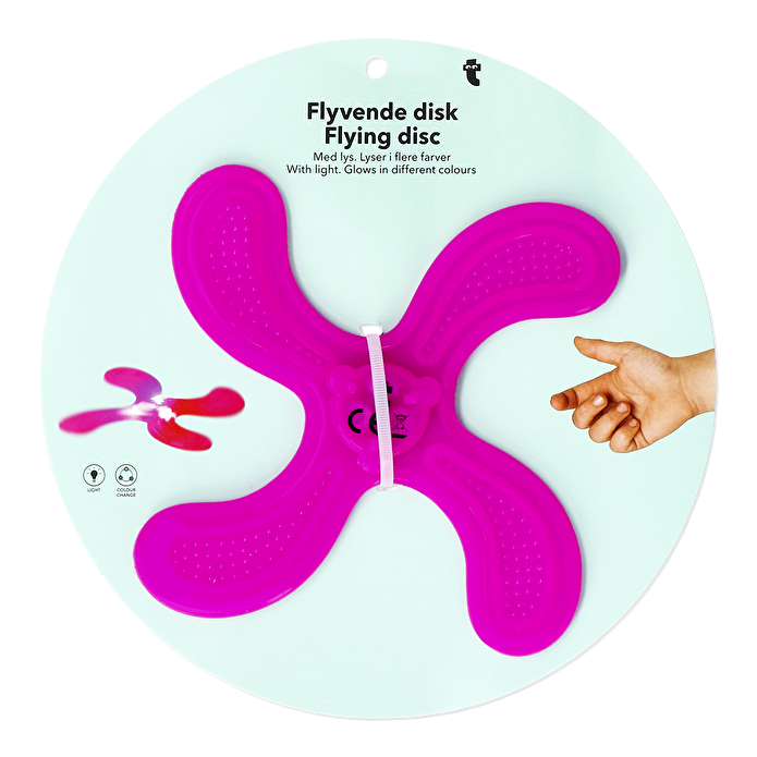 Flying Tiger Copenhagen Pembe Parlayan Çark