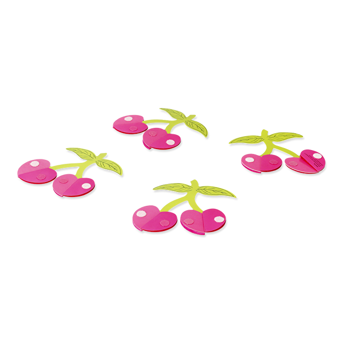 Flying Tiger Copenhagen 4'lü Kırmızı Kiraz Şeklinde Masa Dekorasyonu