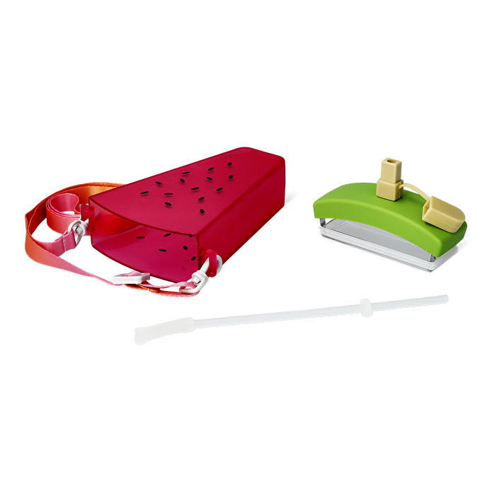 Flying Tiger Copenhagen Pembe Karpuz Şeklinde Askılı Su Matarası