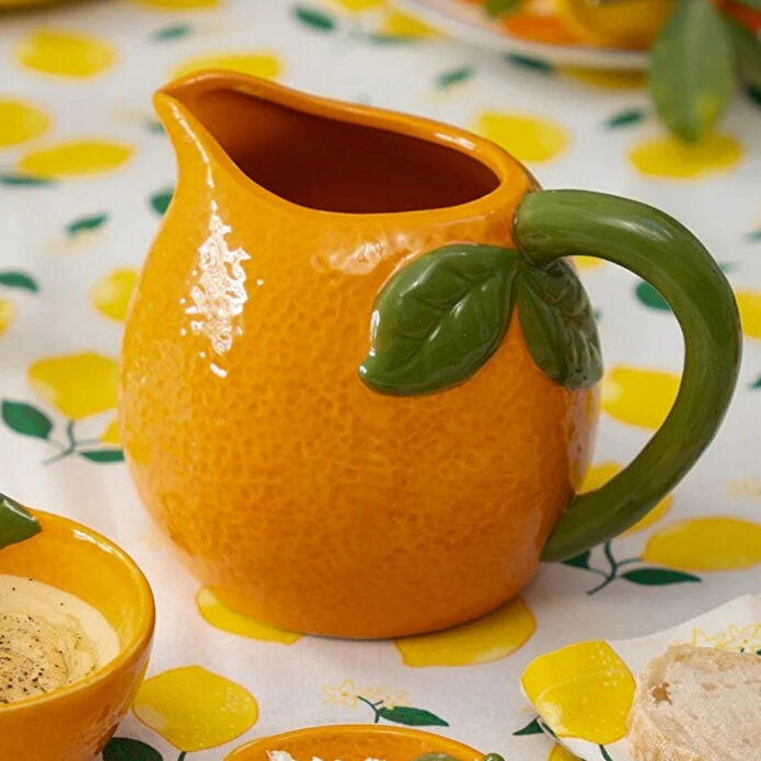 Flying Tiger Copenhagen Portakal Şeklinde Seramik Sürahi