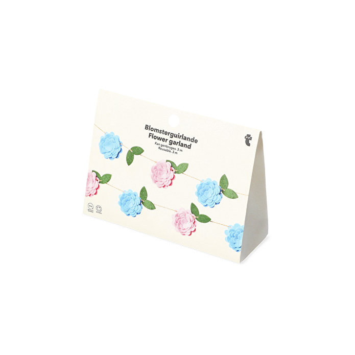 Flying Tiger Copenhagen Pembe Yaz Çiçekleri Asılabilir Kağıt Süs