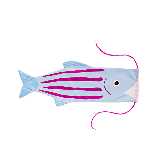 Flying Tiger Copenhagen Pembe Balık Şeklinde İpli Seyahat Torbası