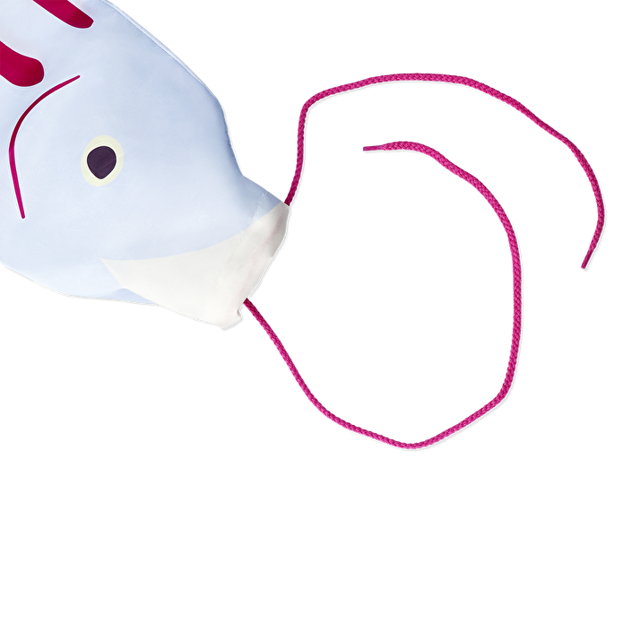 Flying Tiger Copenhagen Pembe Balık Şeklinde İpli Seyahat Torbası