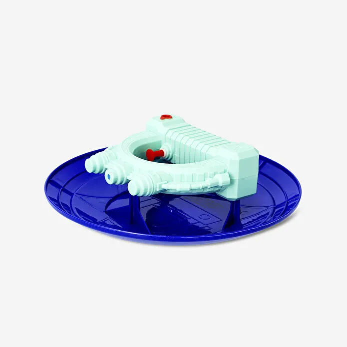 Flying Tiger Copenhagen Mavi Su Püskürten Kalkan