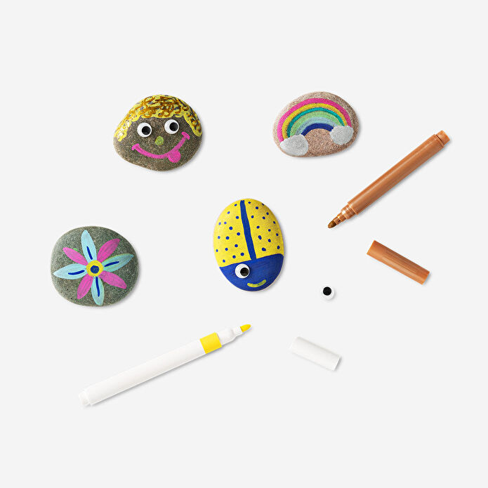 Flying Tiger Copenhagen Kendin Yap Taş Boyama Seti