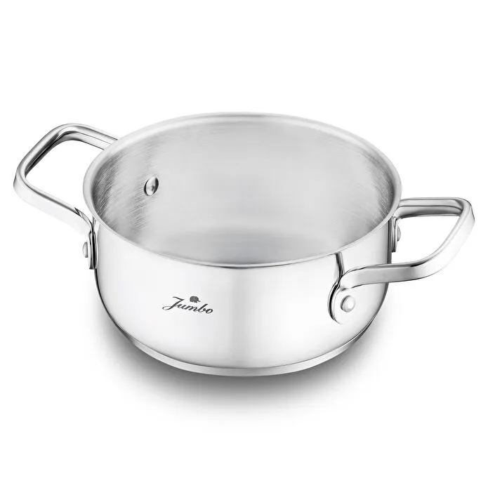 Jumbo Capello 7 Parça İndüksiyon Tabanlı Tencere Seti