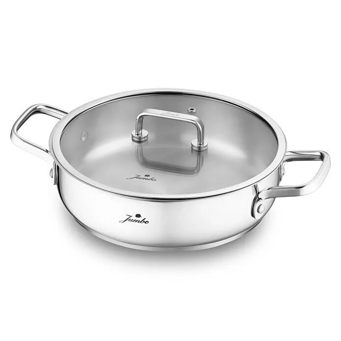 Jumbo Capello 7 Parça İndüksiyon Tabanlı Tencere Seti