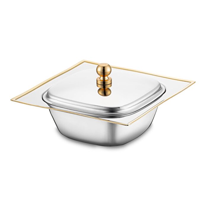 Jumbo Arezzo Gold 40 Parça Çelik Çay Seti