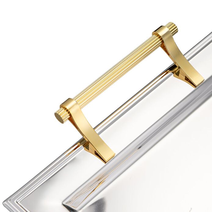 Jumbo Arezzo Gold 40 Parça Çelik Çay Seti