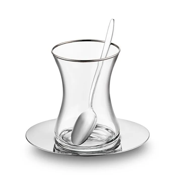 Jumbo Apollo 40 Parça Çelik Çay Seti