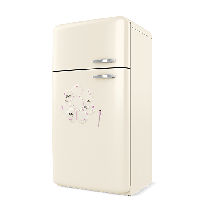 Flying Tiger Copenhagen Çiçek Şeklinde Haftalık Planlayıcı Tahta