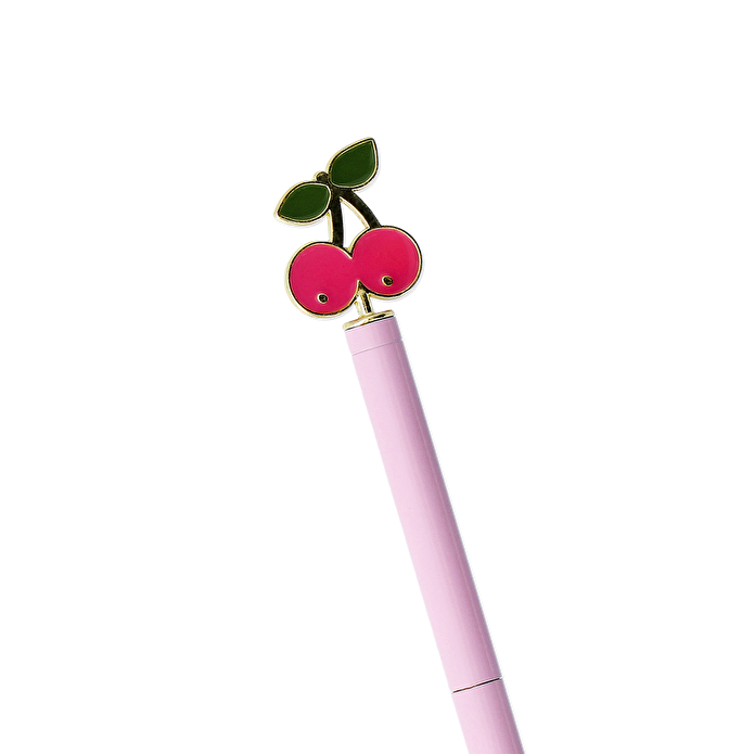 Flying Tiger Copenhagen Kırmızı Kiraz Detaylı Tükenmez Kalem