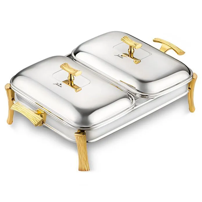 Jumbo Herencia Gold Isıtmalı Servis Seti 2*1,5 Litre