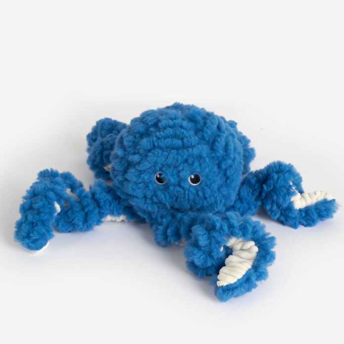 Flying Tiger Copenhagen Mavi Ahtapot Köpek Oyuncağı