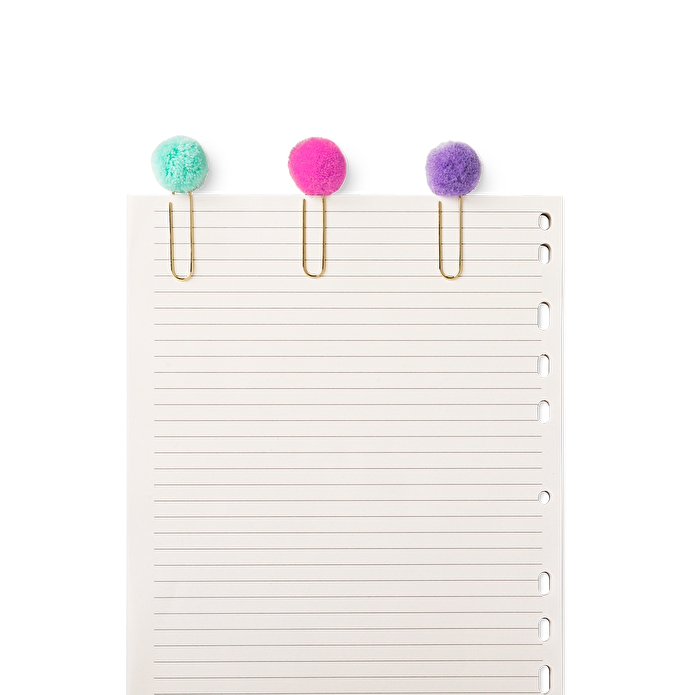 Flying Tiger Copenhagen Çok Renkli Ponpon Ataş Seti