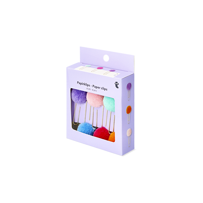 Flying Tiger Copenhagen Çok Renkli Ponpon Ataş Seti