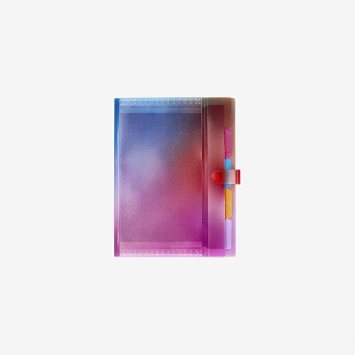 Flying Tiger Copenhagen Çok Renkli Bölmeli A4 Dosya