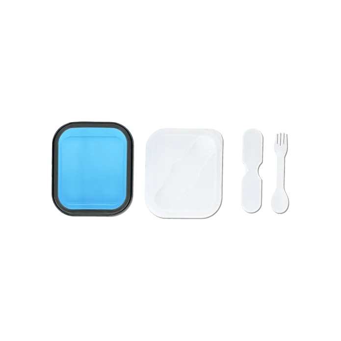 Flying Tiger Copenhagen Mavi Katlanabilir Silikon Beslenme Kabı