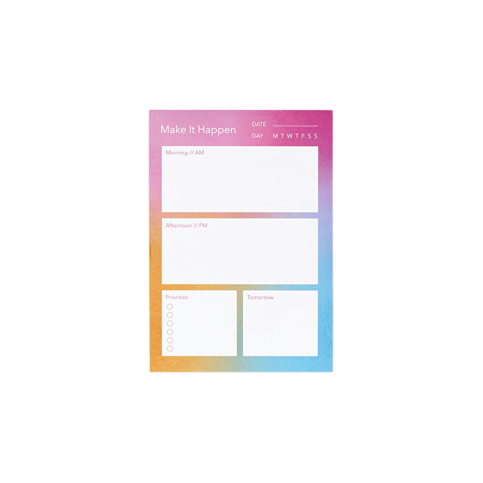 Flying Tiger Copenhagen Çok Renkli Planlayıcı Not Defteri
