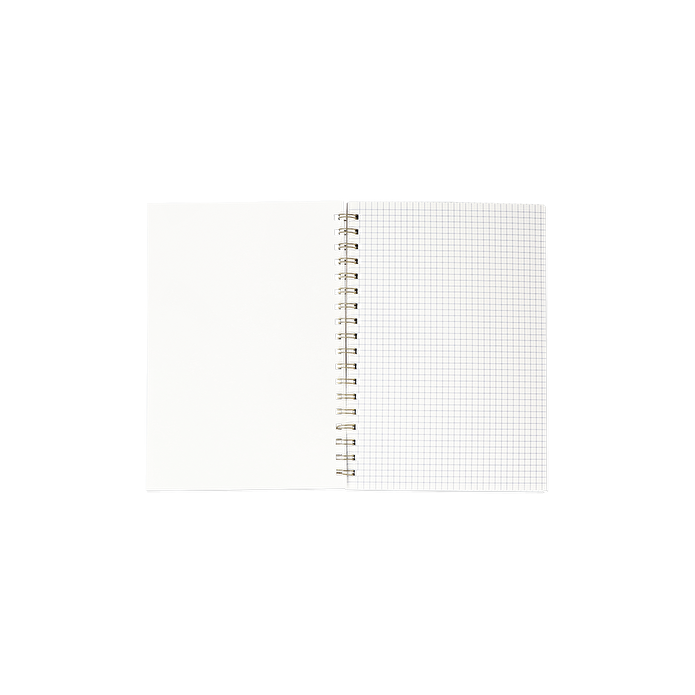 Flying Tiger Copenhagen Geometrik Desenli Spiralli Kareli B5 Defter