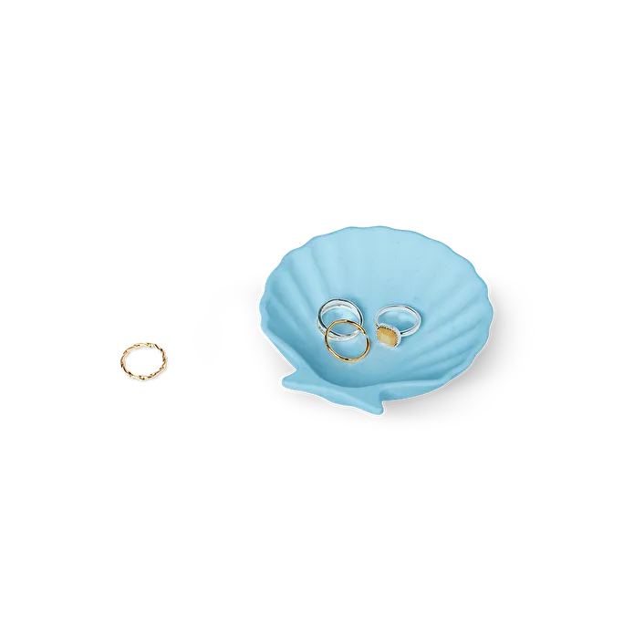 Flying Tiger Copenhagen Kendin Yap Midye Şeklinde Takı Tabağı Seti