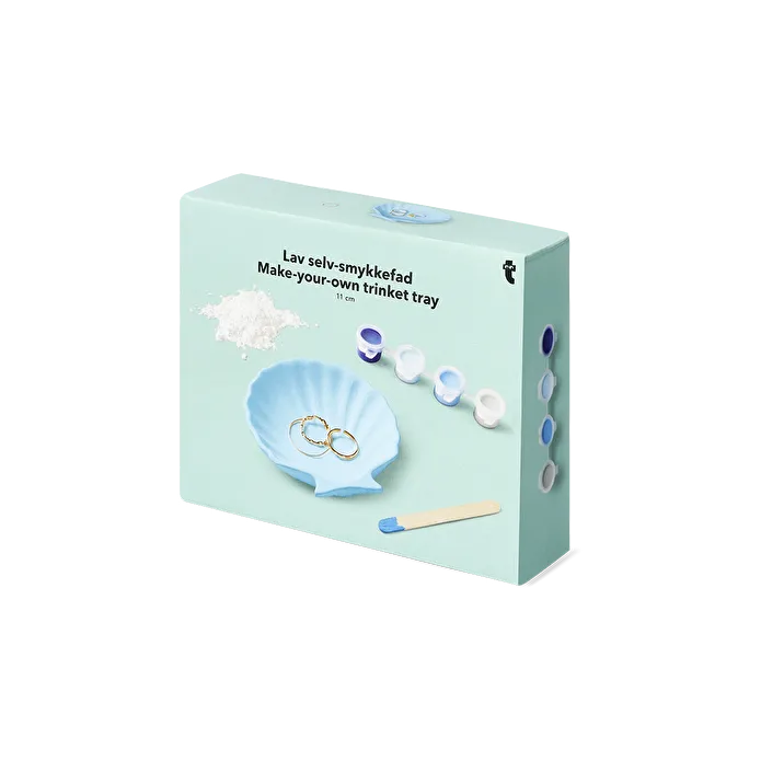 Flying Tiger Copenhagen Kendin Yap Midye Şeklinde Takı Tabağı Seti