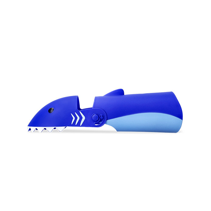 Flying Tiger Copenhagen Mavi Köpek Balığı Şeklinde Kum Kepçesi