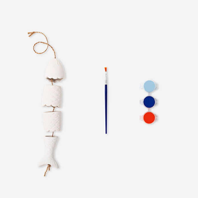 Flying Tiger Copenhagen Kendin Yap Balık Şeklinde Duvar Süsü Seti