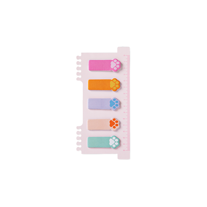 Flying Tiger Copenhagen Pati Şeklinde Cetvelli Yapışkanlı Kağıt