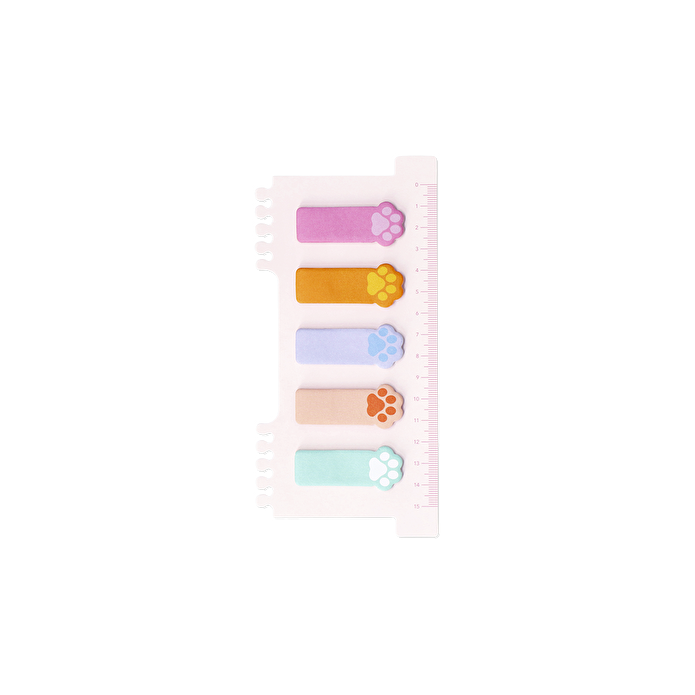 Flying Tiger Copenhagen Pati Şeklinde Cetvelli Yapışkanlı Kağıt