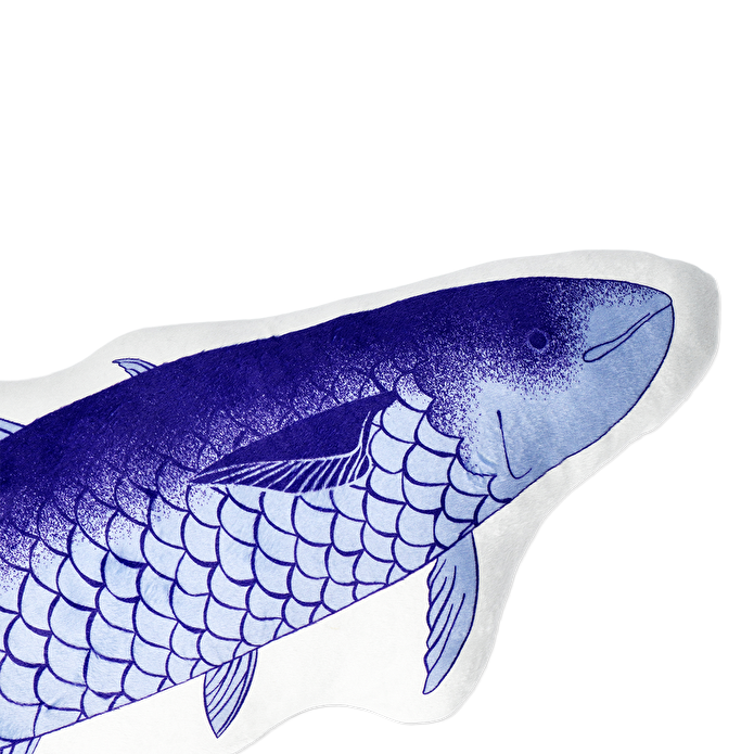 Flying Tiger Copenhagen Mavi Balık Şeklinde Yastık