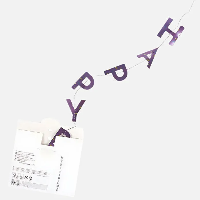 Flying Tiger Copenhagen 6'lı Doğum Günü Balonu Süsü